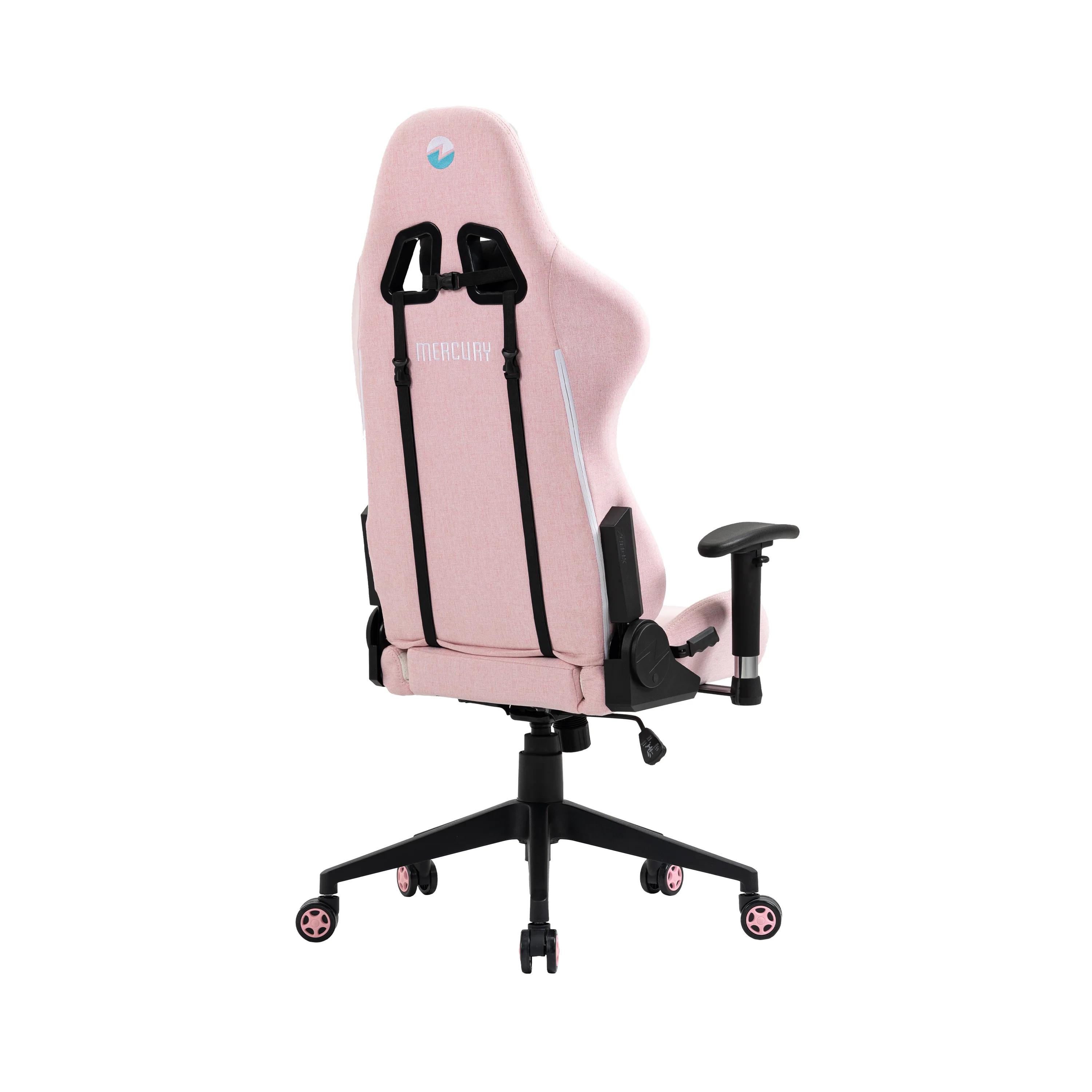 C254F Zenox Mercury MK-2 人體工學高背電競椅(Fabric/Pink)