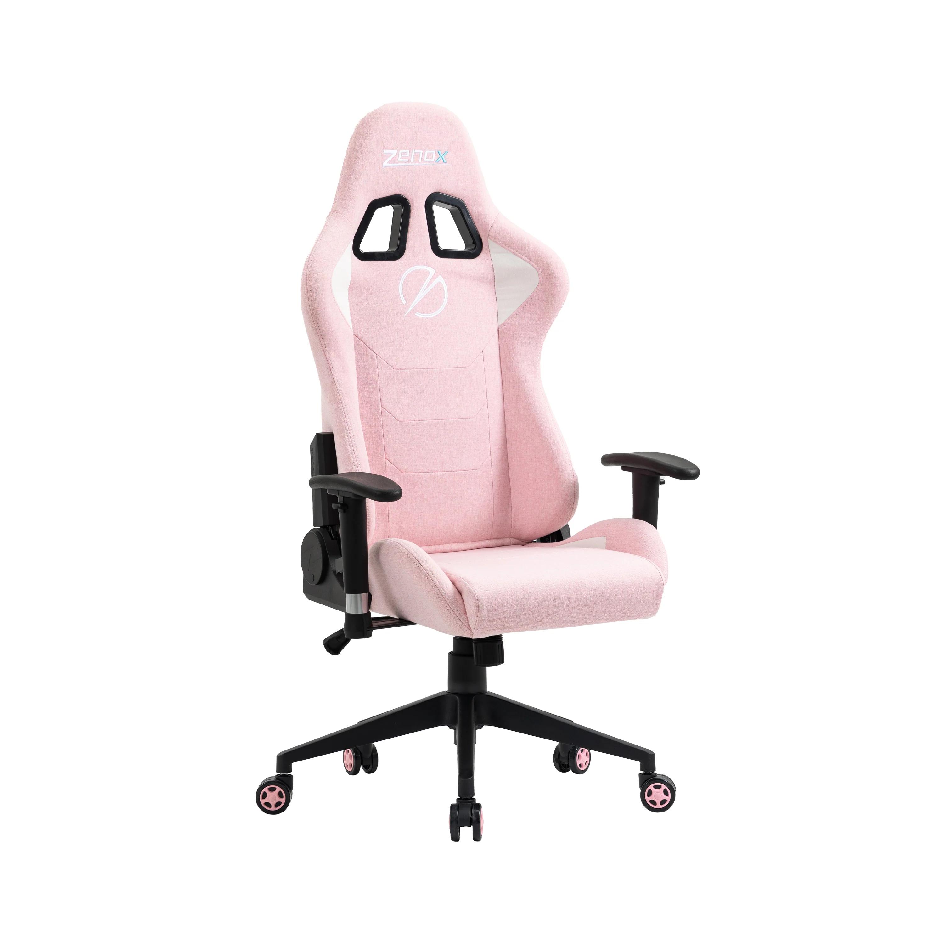 C254F Zenox Mercury MK-2 人體工學高背電競椅(Fabric/Pink)