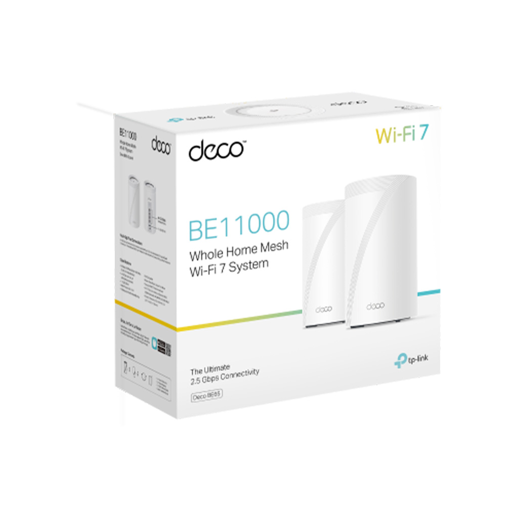 TP-Link Deco BE65 BE11000 三頻 Mesh WiFi 7 路由器(1件套裝)