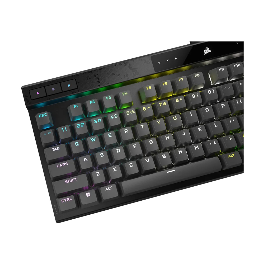 Corsair K70 MAX RGB 磁性機械式遊戲鍵盤(Steel Grey)(MGX軸)