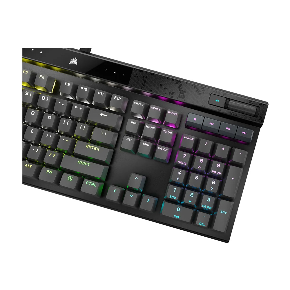 Corsair K70 MAX RGB 磁性機械式遊戲鍵盤(Steel Grey)(MGX軸)