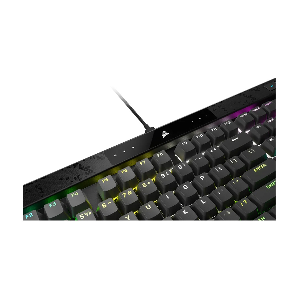 Corsair K70 MAX RGB 磁性機械式遊戲鍵盤(Steel Grey)(MGX軸)