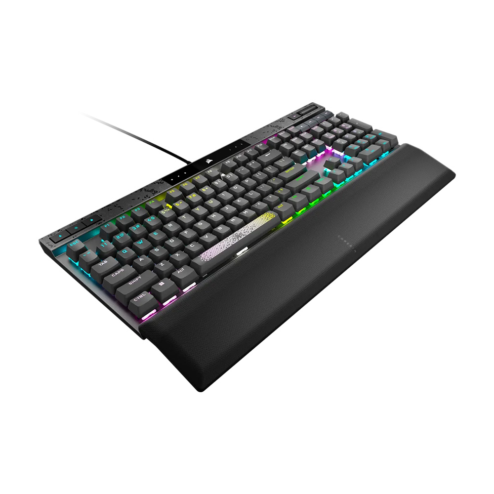 Corsair K70 MAX RGB 磁性機械式遊戲鍵盤(Steel Grey)(MGX軸)