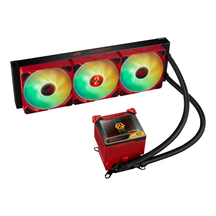 ASUS ROG RYUJIN III 水冷散熱器(EVA02-ARGB-LCD-360mm)