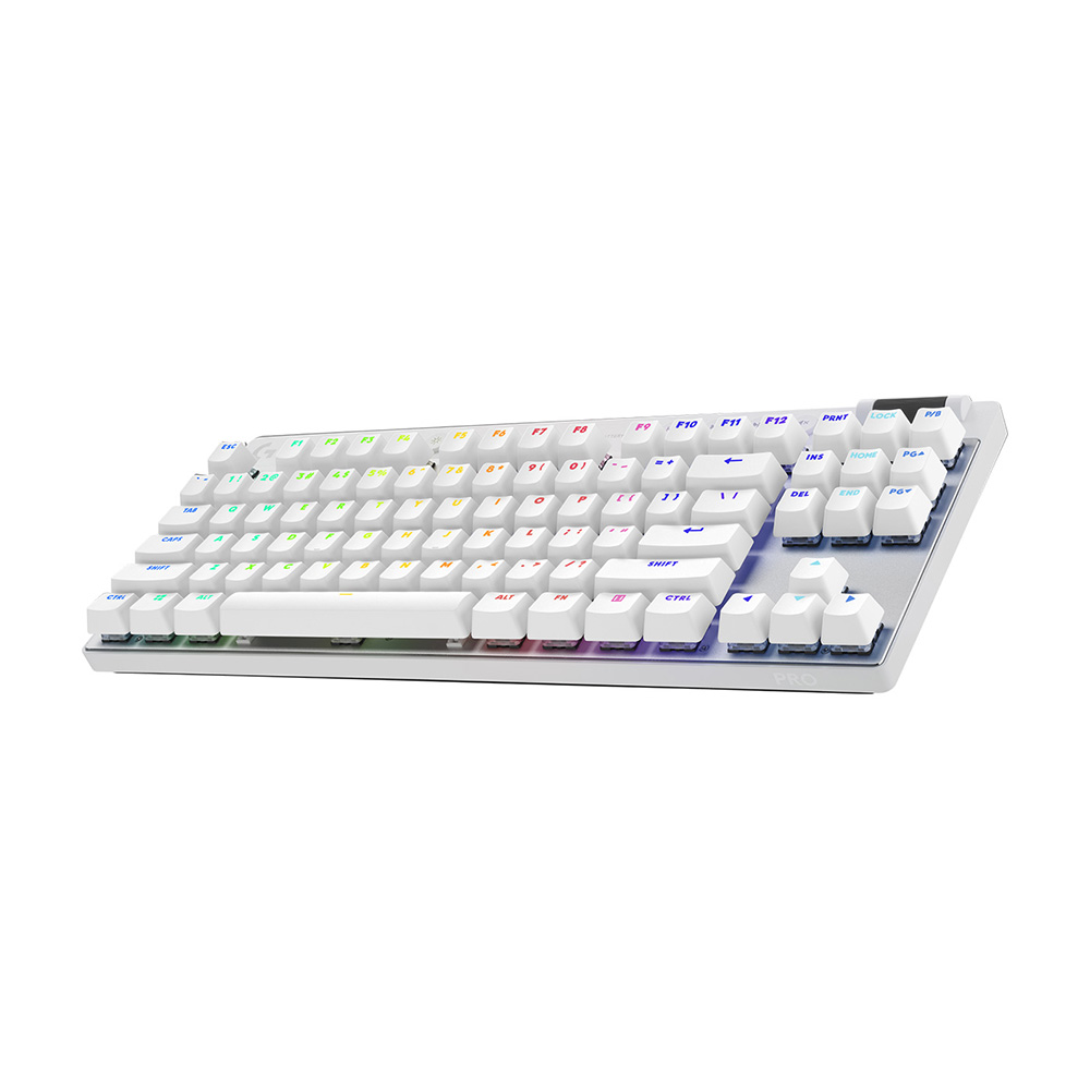 Logitech G PRO X TKL Lightspeed 無線機械電競鍵盤(觸感茶軸)(白色)