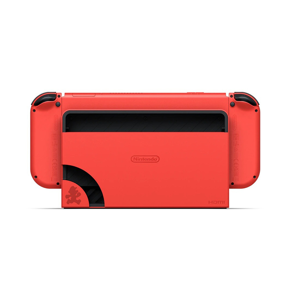 Nintendo Switch 遊戲主機 (OLED款式)(瑪利歐亮麗紅)