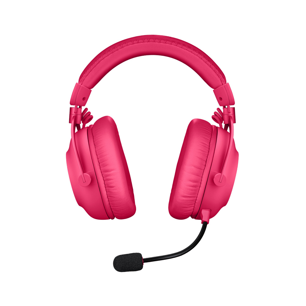 Logitech G PRO X 2 LIGHTSPEED 無線 7.1 聲道環繞音效電競耳機(粉紅色)