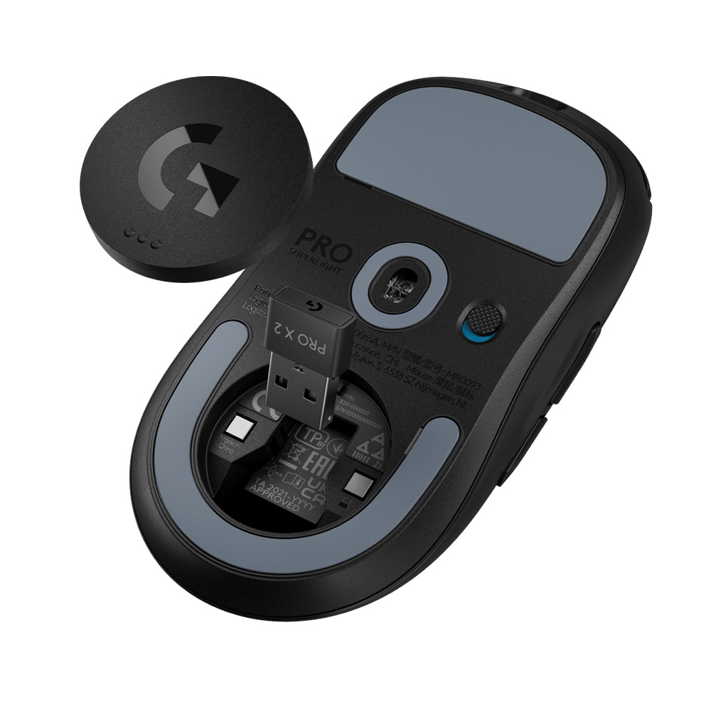 Logitech G PRO X SUPERLIGHT 2 無線遊戲滑鼠(黑色)