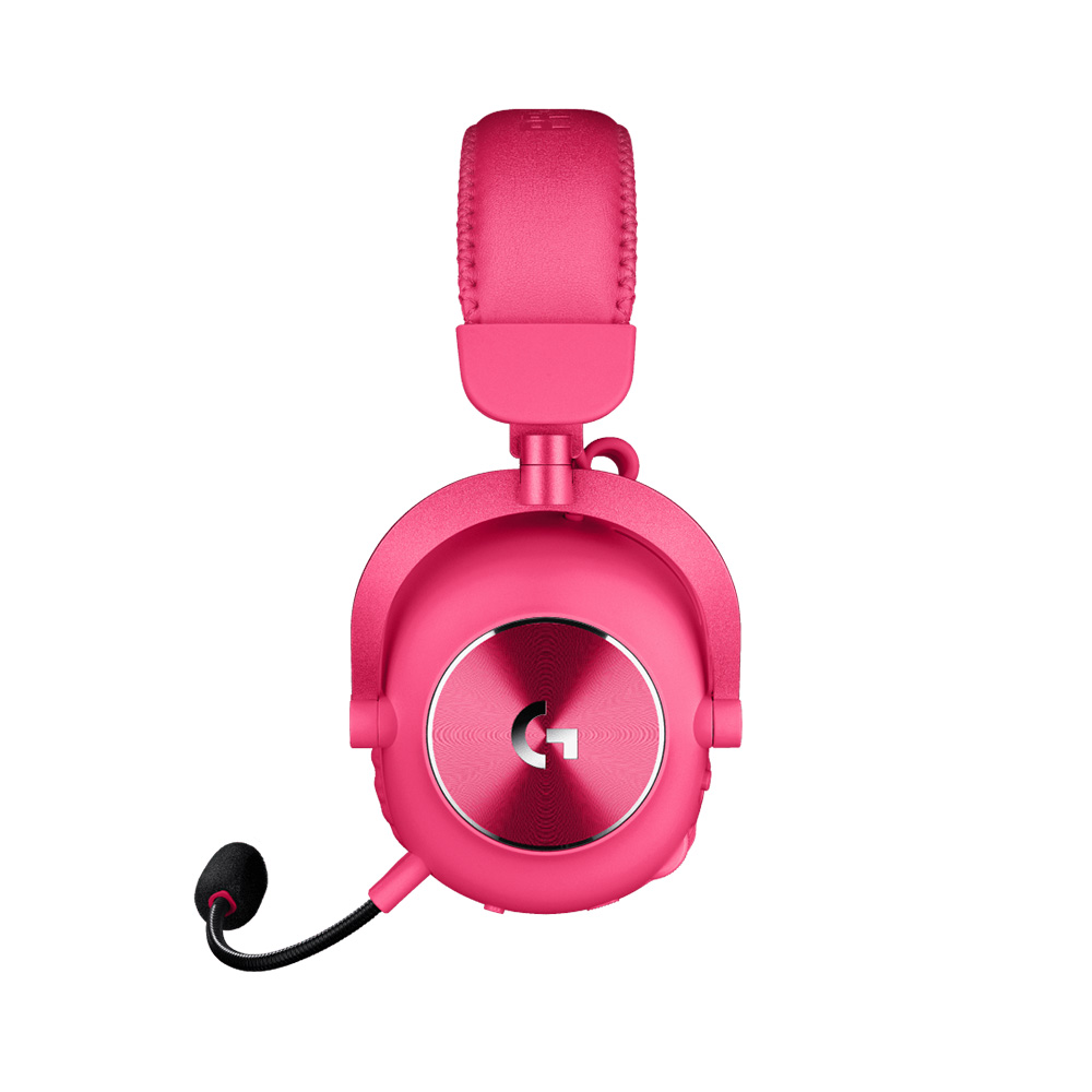 Logitech G PRO X 2 LIGHTSPEED 無線 7.1 聲道環繞音效電競耳機(粉紅色)