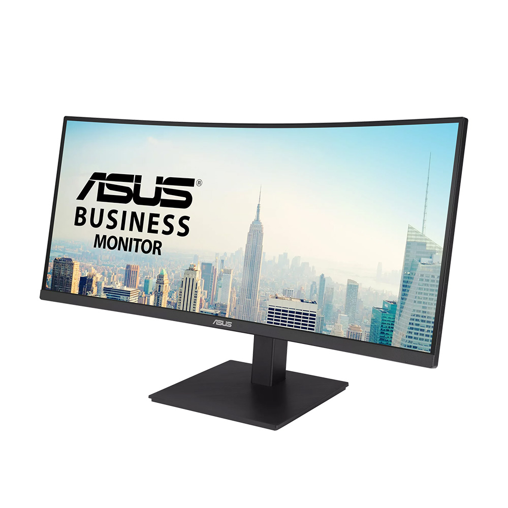 ASUS VA34VCPSN 34吋 WQHD VA USB-C PD 65W RJ45 USB hub 1500R 商用 曲面顯示器