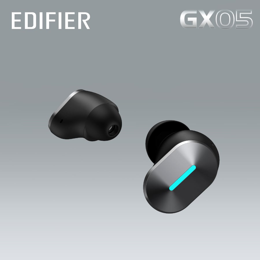 Edifier GX05 Gaming Earbuds 超低延遲 雙無線(藍牙/2.4GHz) 電競 入耳式耳機