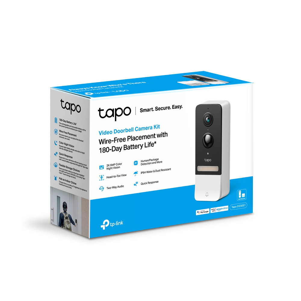 TP-Link Tapo D230S1 智慧門鈴(電池式)