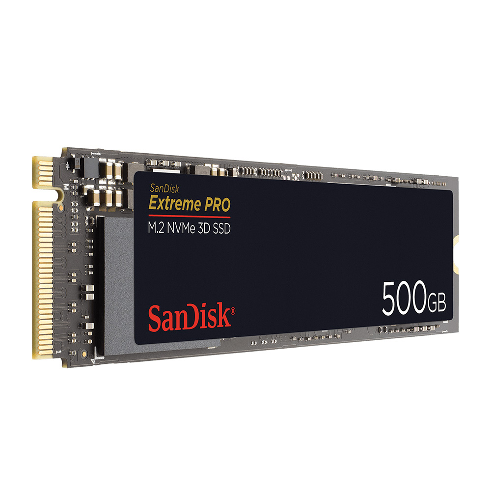 SanDisk Extreme PRO M.2 NVMe 3D SSD(500GB)
