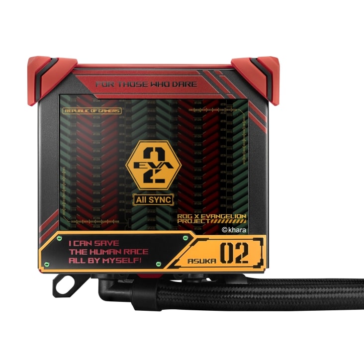 ASUS ROG RYUJIN III 水冷散熱器(EVA02-ARGB-LCD-360mm)