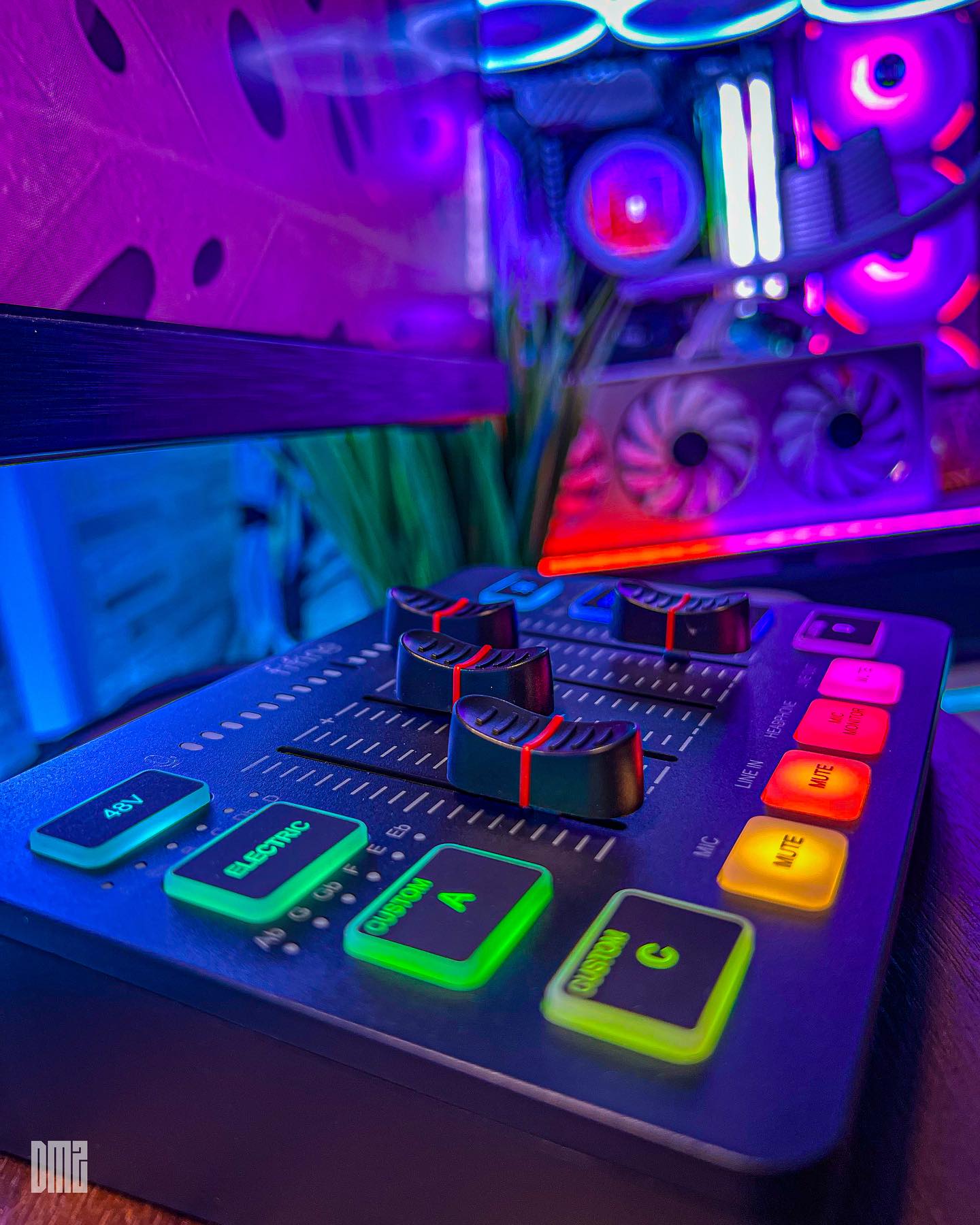 FIFINE AMPLIGAME SC3 遊戲專用直播混音器(黑)