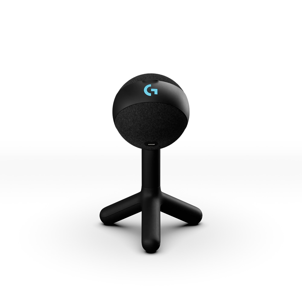 Logitech G YETI ORB 電容式 RGB 遊戲麥克風(黑色)