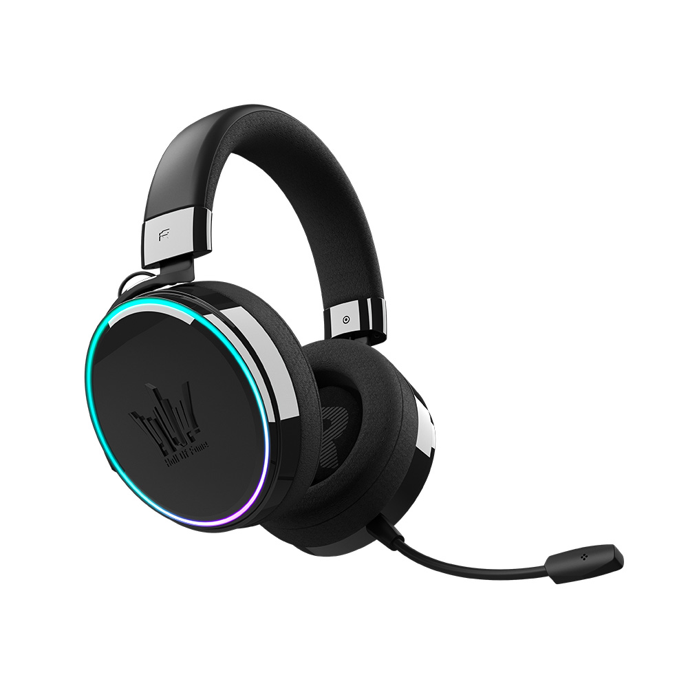 GALAX HOF Maestro H1 RGB 有線電競耳機(亮面黑)
