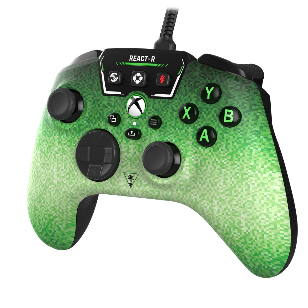 Turtle Beach React-R Controller 遊戲控制器  (For Xbox and PC)(點陣綠-Pixel)