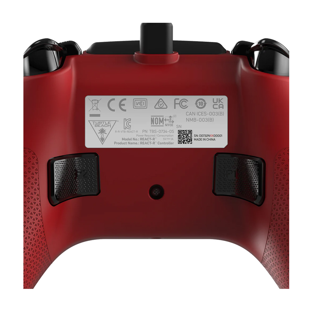 Turtle Beach React-R Controller 遊戲控制器  (For Xbox and PC)(紅色-Red)