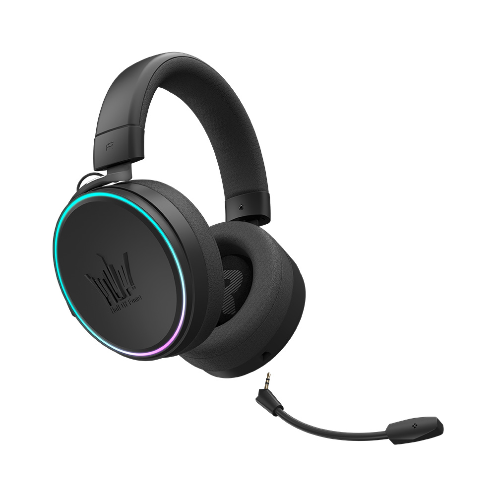 GALAX HOF Maestro H1 RGB 有線電競耳機(啞面黑)