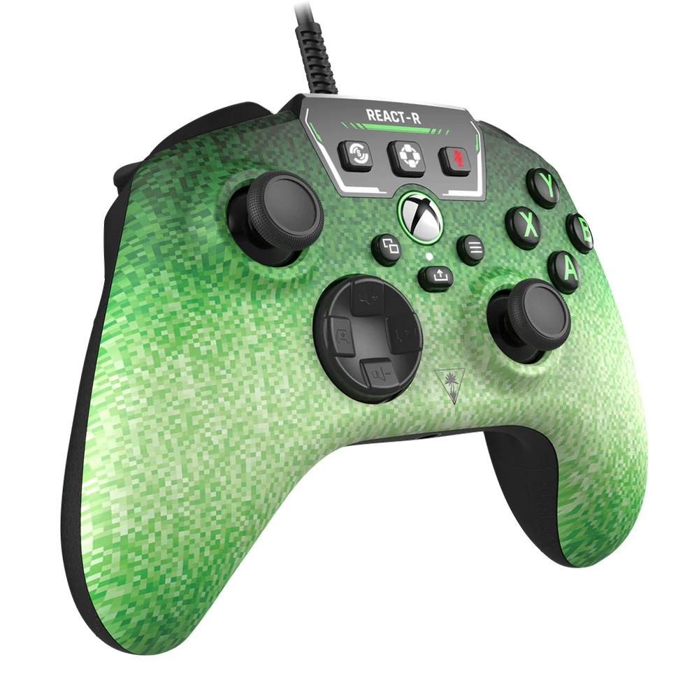 Turtle Beach React-R Controller 遊戲控制器  (For Xbox and PC)(點陣綠-Pixel)