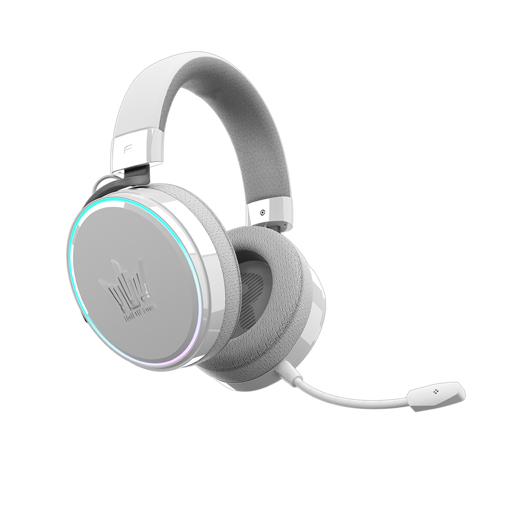 GALAX HOF Maestro H1 RGB 有線電競耳機(亮面白)