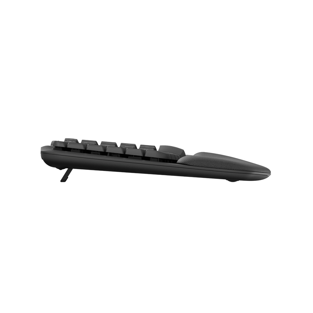 Logitech Wave Keys 人體工學鍵盤(石墨灰)