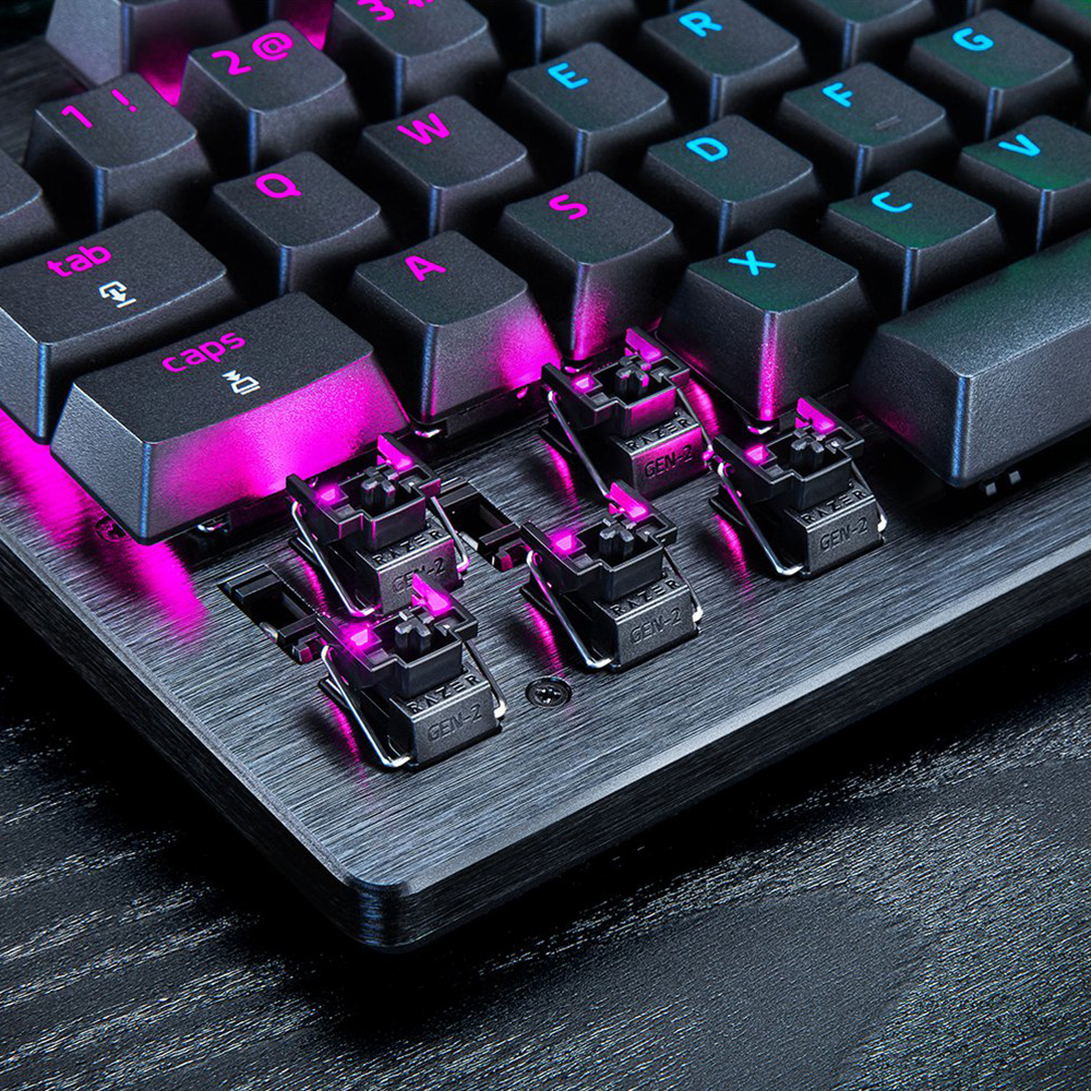 Razer Huntsman V3 Pro Tenkeyless 無數字鍵類比式光學電競鍵盤-黑色(英文鍵)