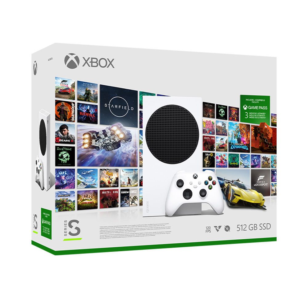 XBOX Series S 主機(512 GB 連3個月Game Pass套裝)