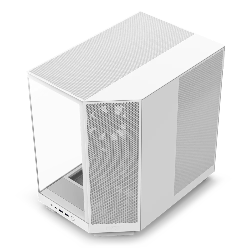NZXT H6 Flow (2023) Dual-Chamber Mid-Tower Airflow Case 中塔機箱(白色-CC-H61FW-01)