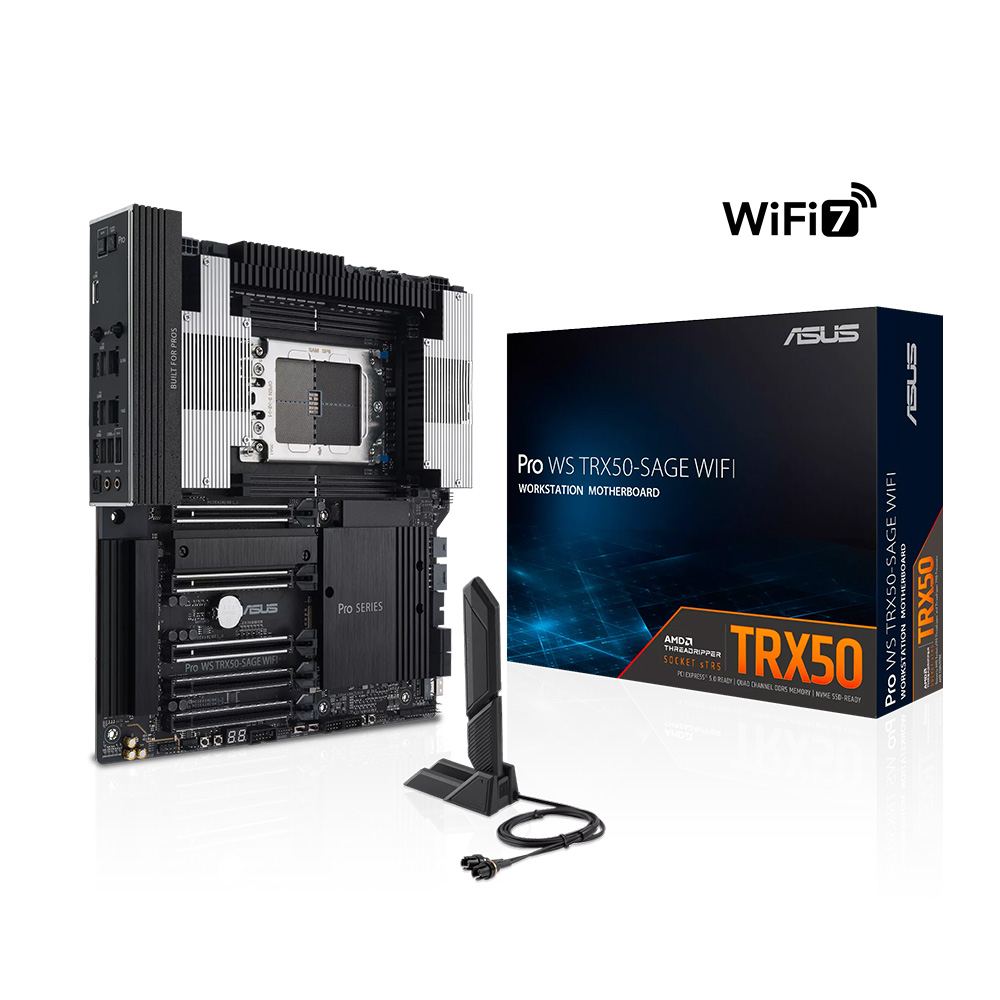 ASUS Pro WS TRX50-SAGE WIFI DDR5 Threadripper 工作站主機板(Pro WS TRX50-SAGE WIFI)