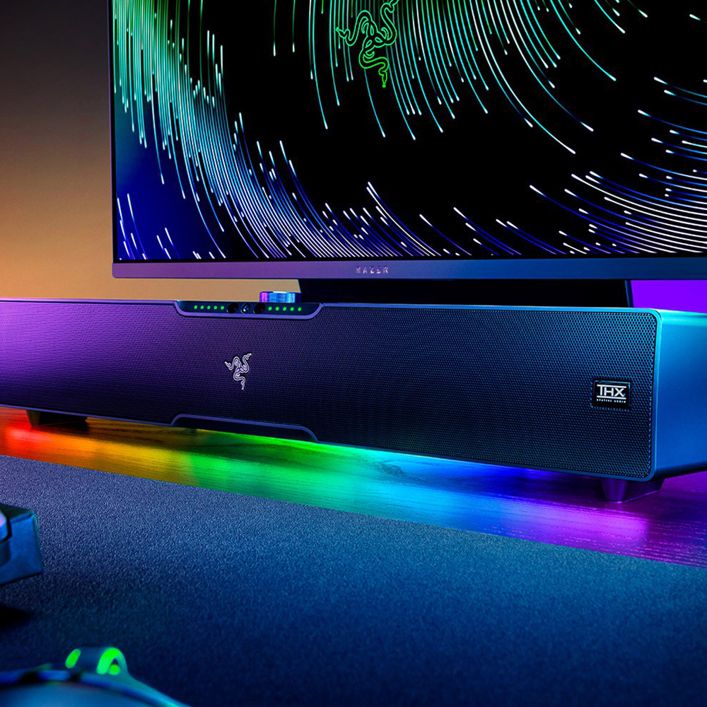 Razer Leviathan V2 PRO 頭部追蹤 AI技術 波束賦形 Soundbar 音響喇叭
