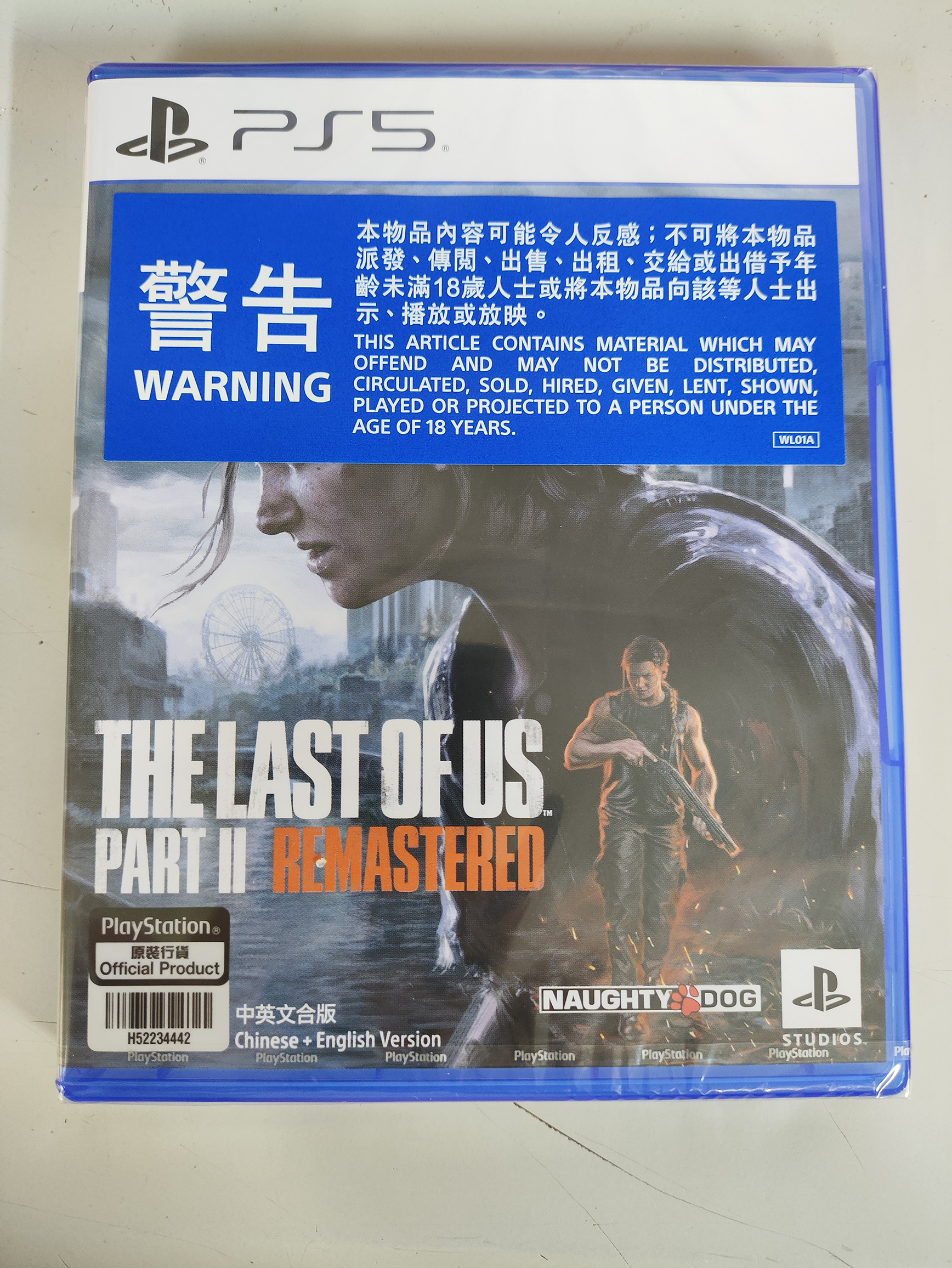PS5《最後生還者2重製版》The Last of Us Part II Remastered