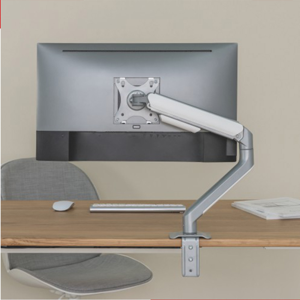 Brateck 北弧 2-9KG 顯示器支架(LDT63-C012)(Matte Silver)