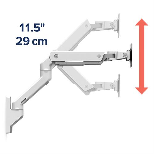 Ergotron HX 顯示器掛牆式支架 (白色 45-478-216)