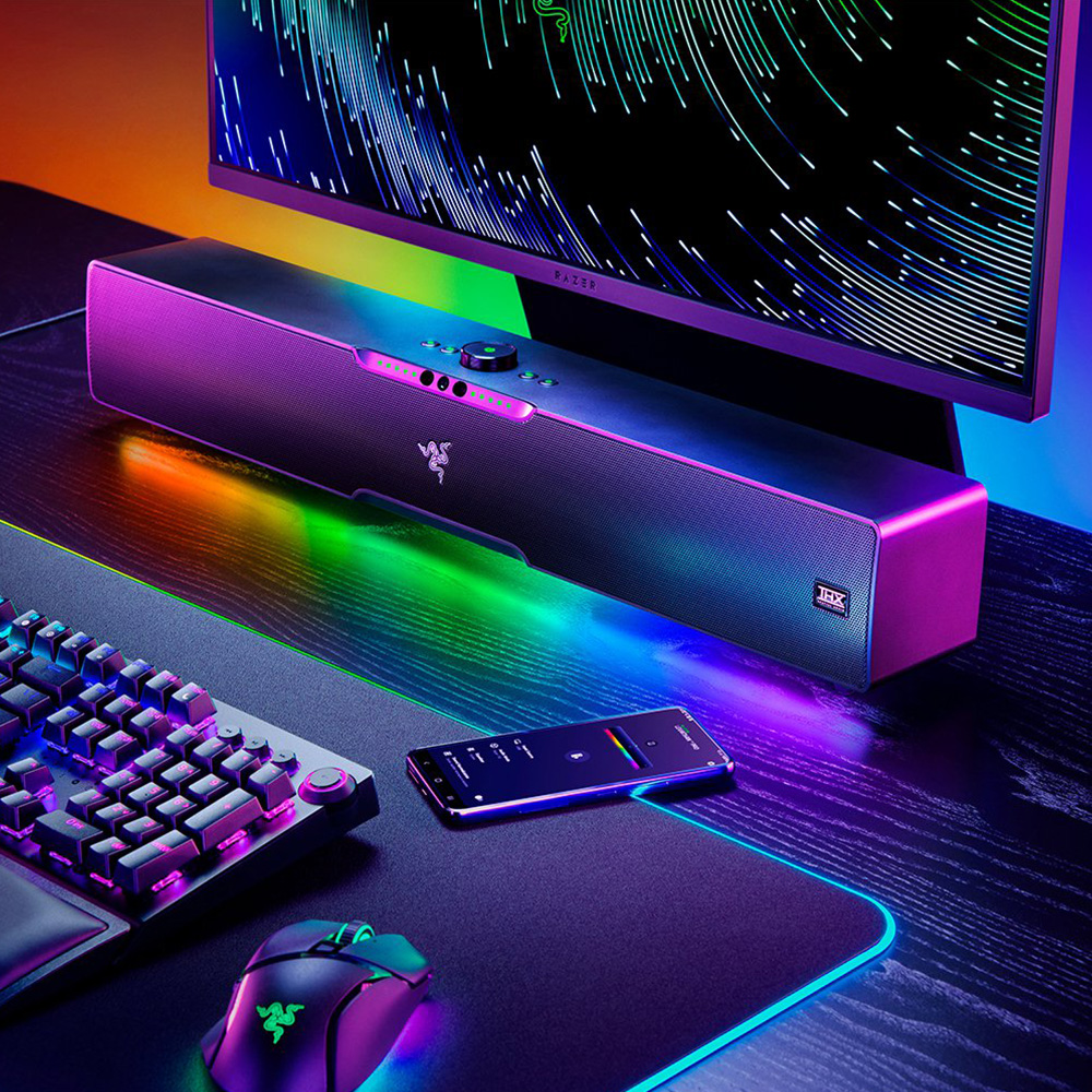 Razer Leviathan V2 PRO 頭部追蹤 AI技術 波束賦形 Soundbar 音響喇叭