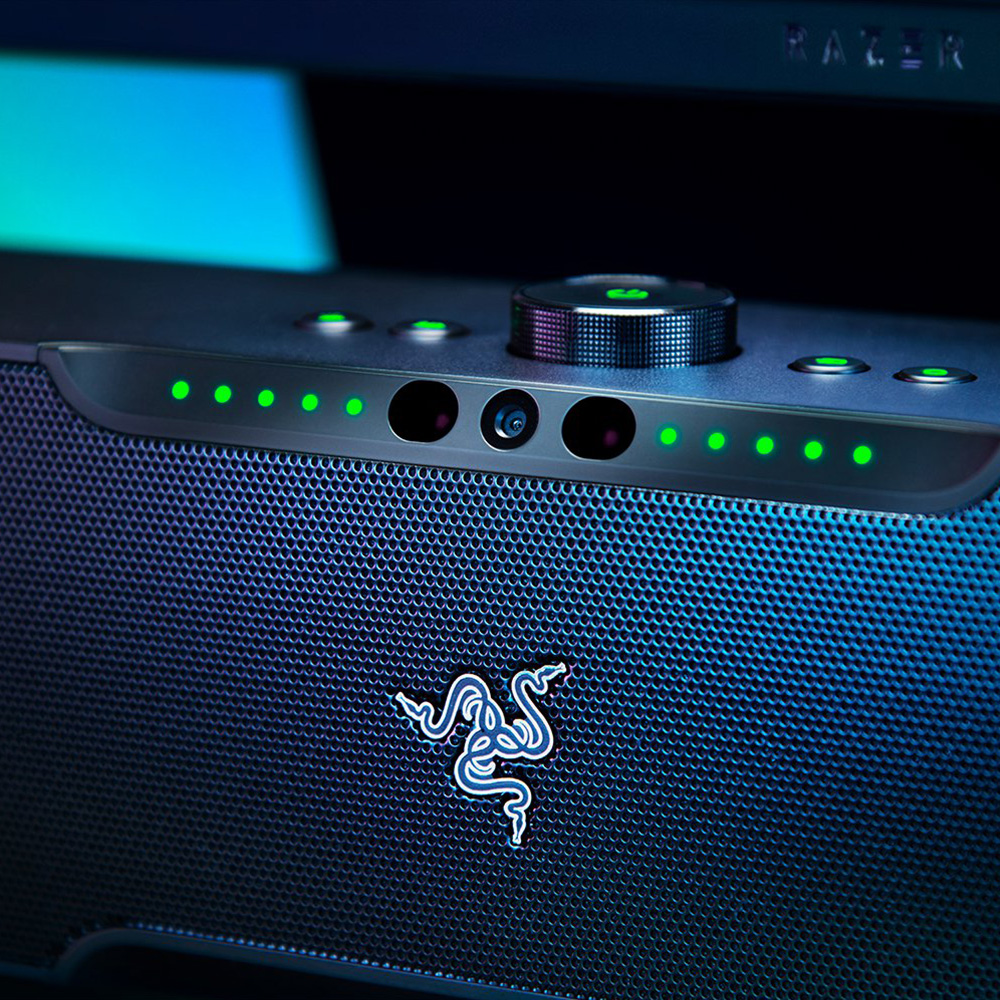 Razer Leviathan V2 PRO 頭部追蹤 AI技術 波束賦形 Soundbar 音響喇叭