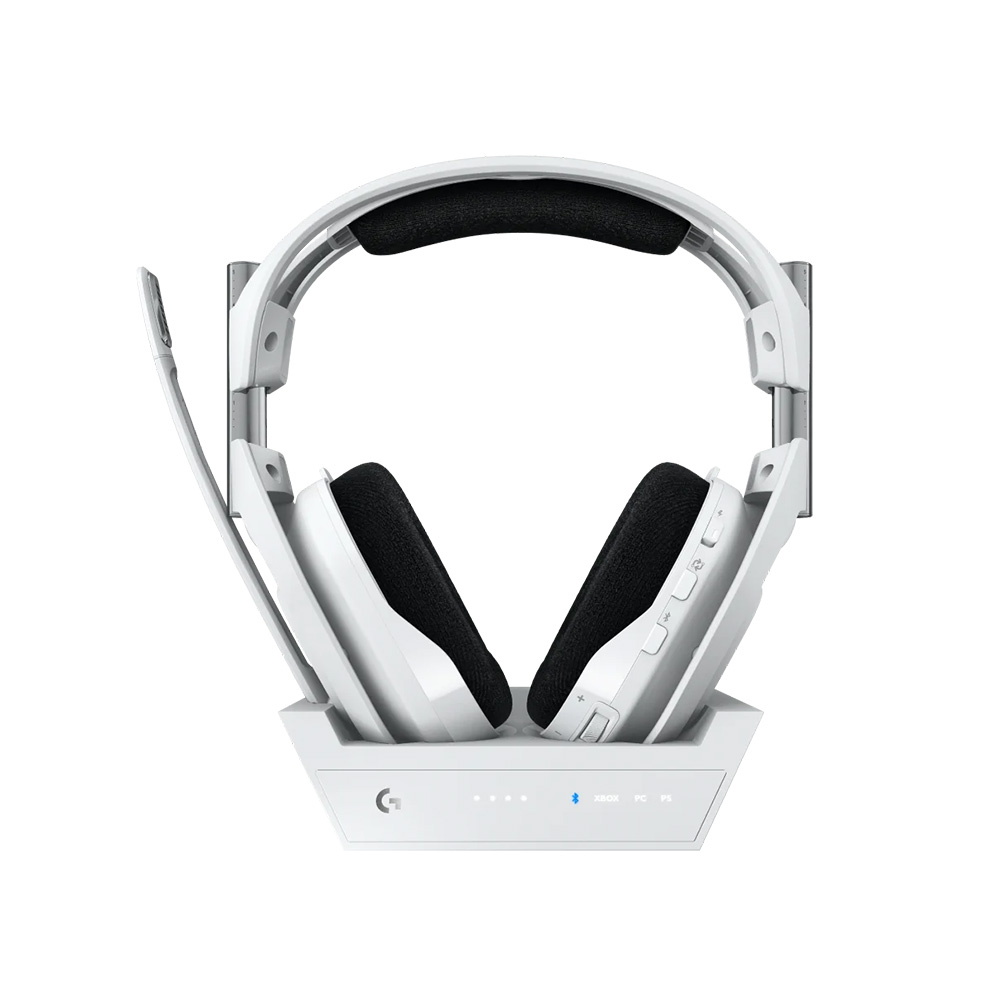Logitech G Astro A50X Lightspeed 無線遊戲耳機 (支援PC, Xbox, PS5) 連基座(白色)