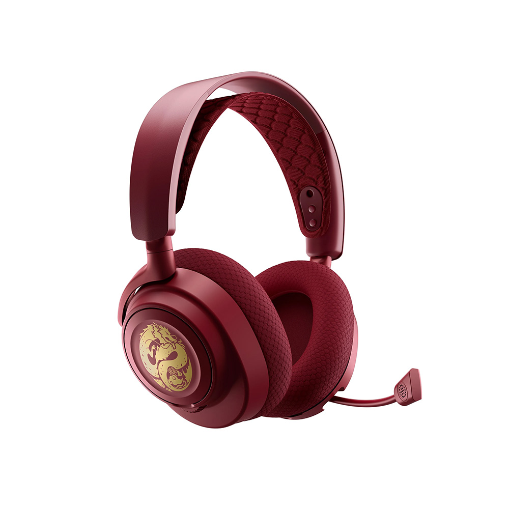SteelSeries Arctis Nova 7 Wireless RED 無線降噪遊戲耳機(For PC, PS4/5 and switch)(61557)(2024龍年特別款)