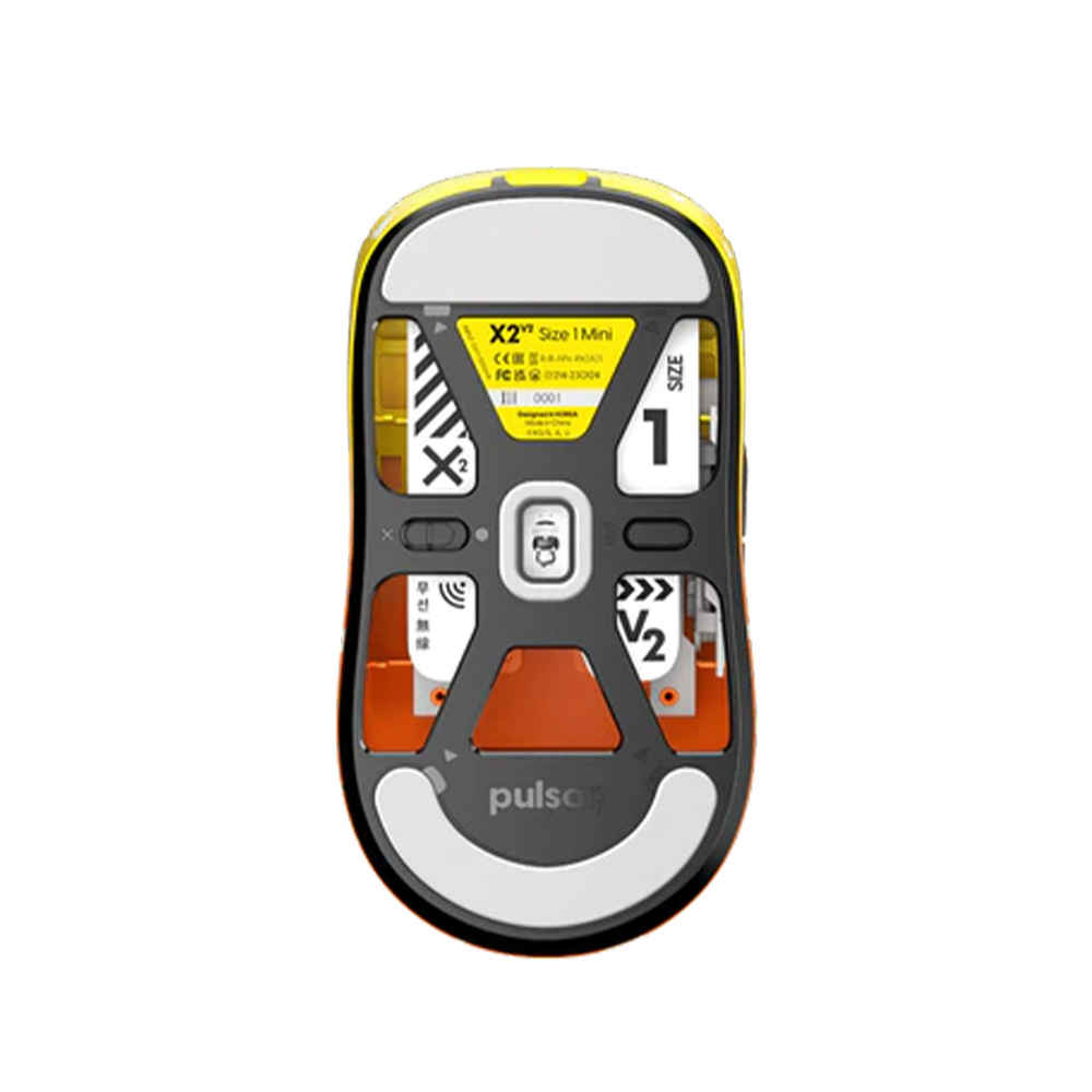 Pulsar X 鬼滅之刃 X2V2 Size 1 無線遊戲滑鼠(善逸)