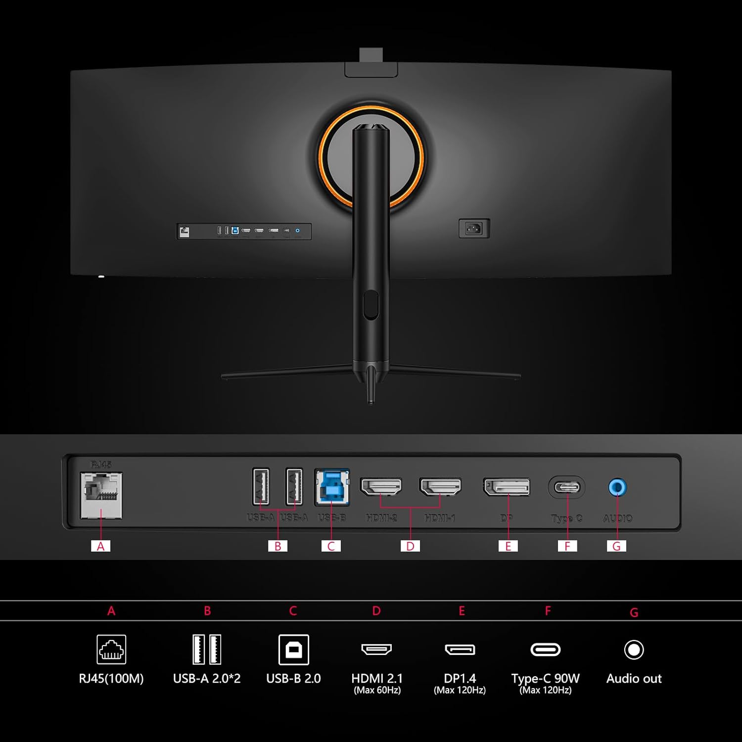 INNOCN 45C1R 45吋 DQHD VA 120Hz 1500R 有喇叭 曲面顯示器