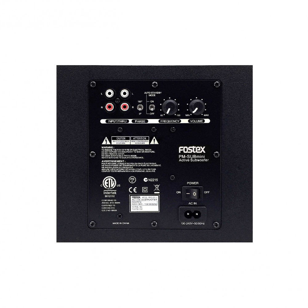 Fostex PM-Sub Mini 2 超低音單元 喇叭