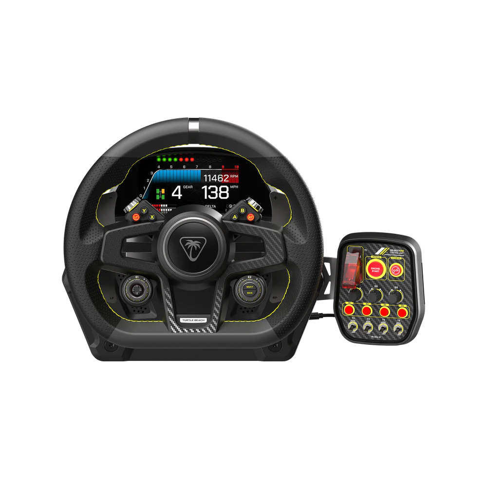 Turtle Beach VelocityOne Race Wheel & Pedal System 賽車方向盤+腳踏(7.2Nm)