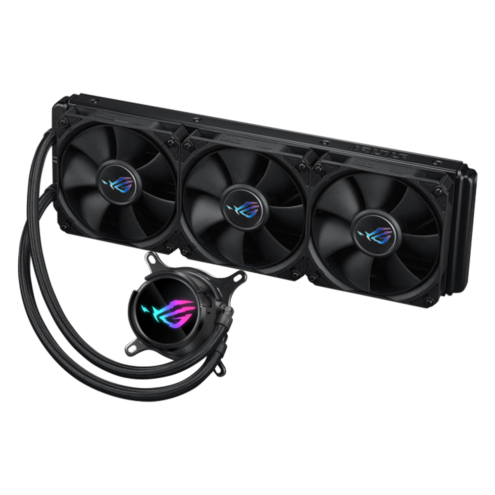 ASUS ROG STRIX LC III 水冷散熱器(黑色-Non ARGB-360mm)