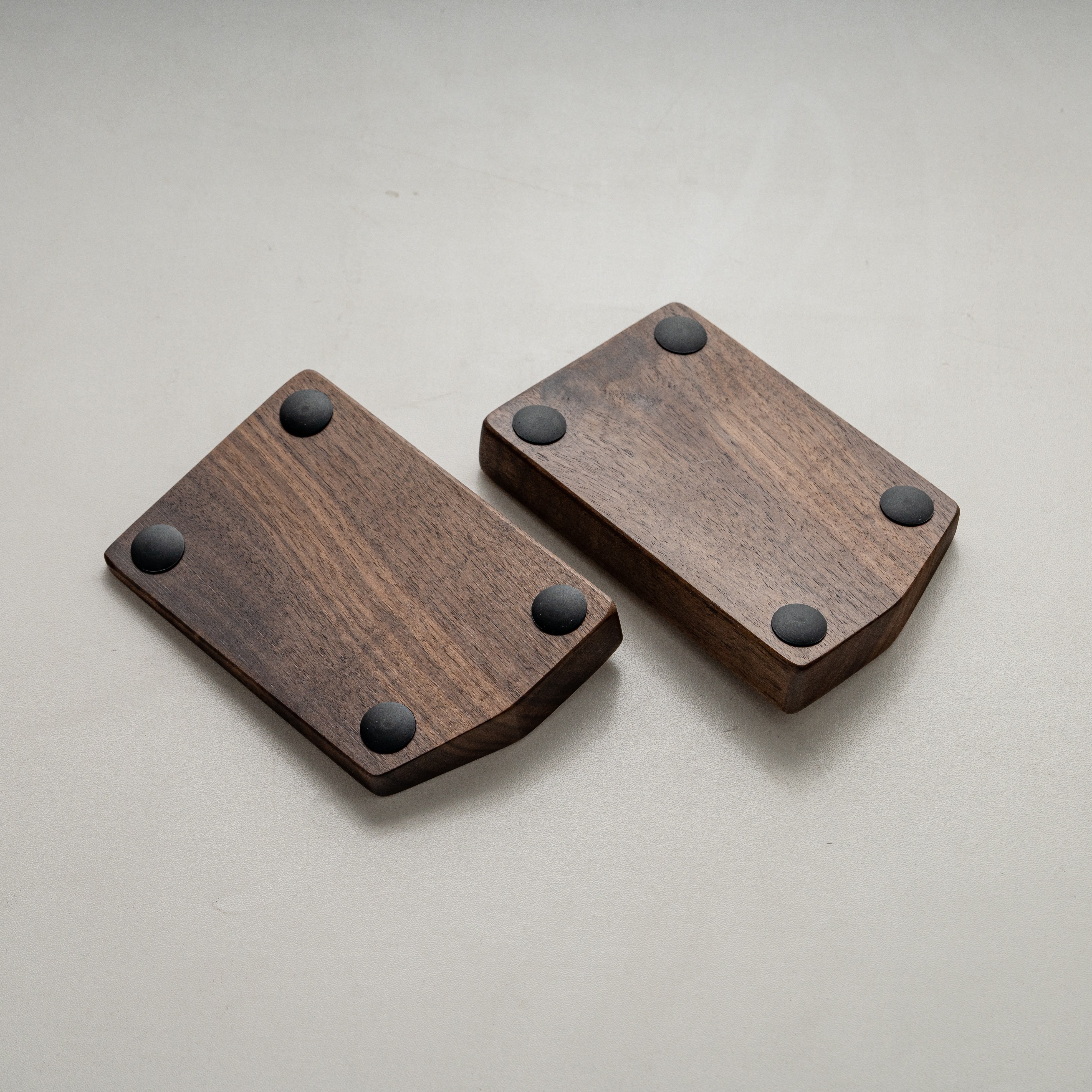 CreateKeebs 分體式腕托(胡桃木 一對)
