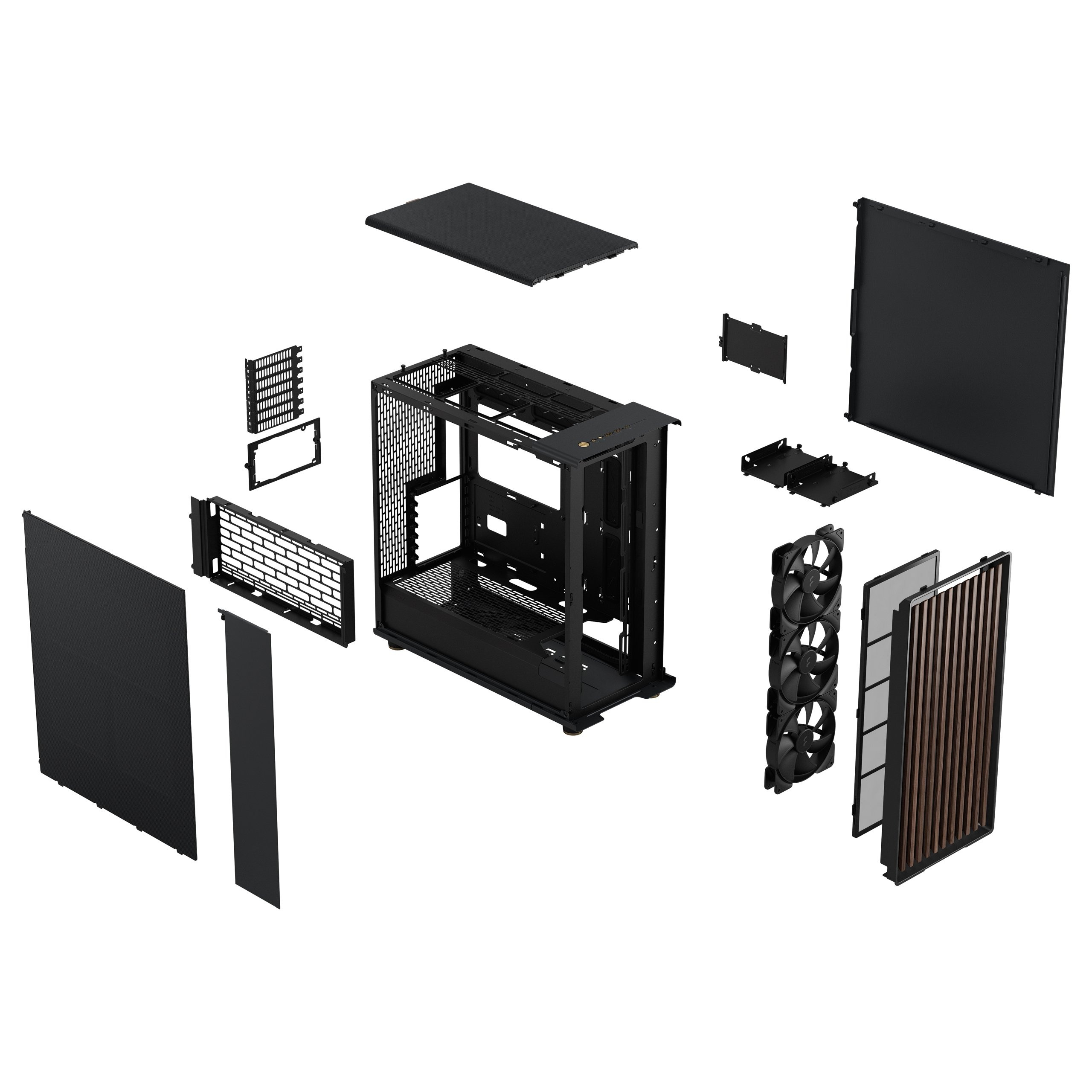 Fractal Design North XL Mesh ATX 機箱(黑色)