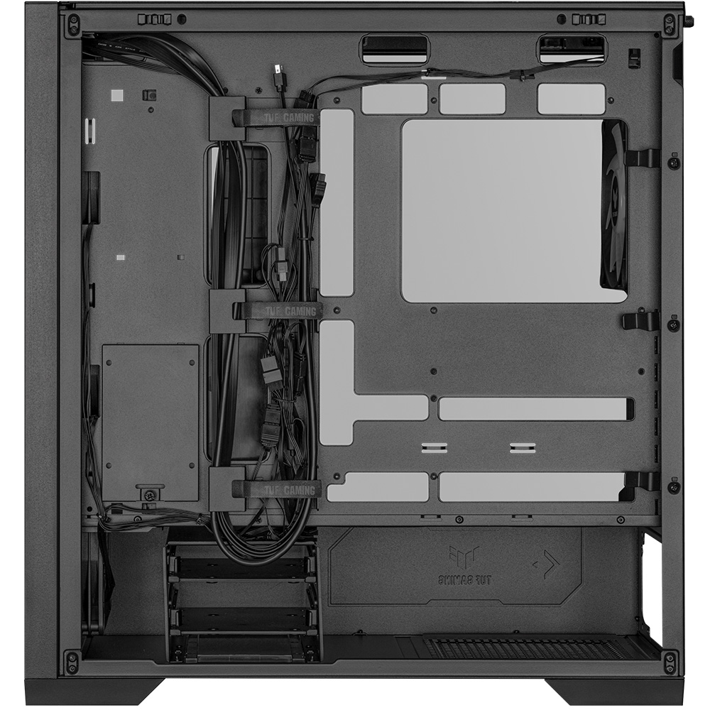 ASUS TUF GAMING GT302 ARGB E-ATX 中塔機箱(黑色)