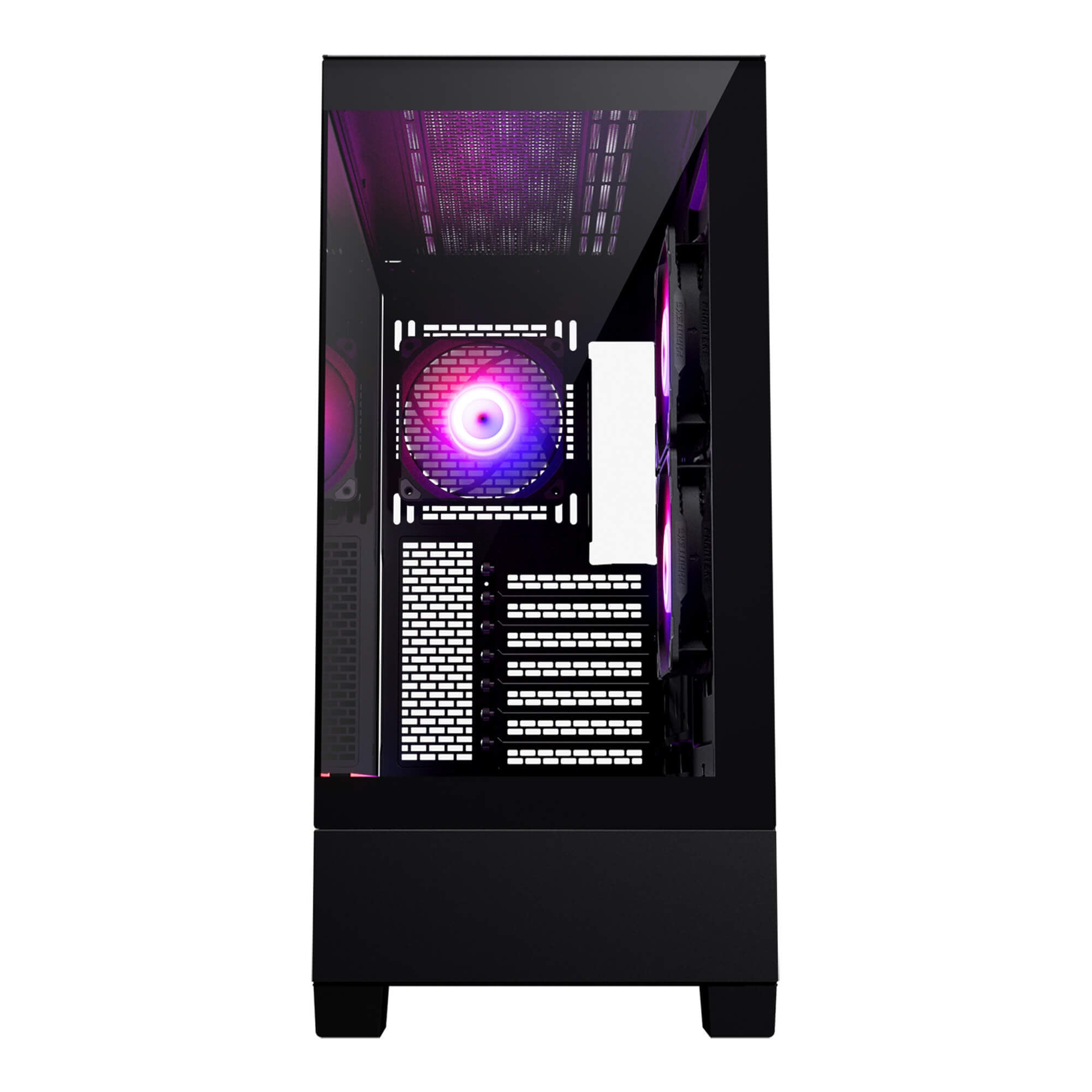 PHANTEKS XT VIEW 中塔 無立柱 全景式 機箱(黑色)