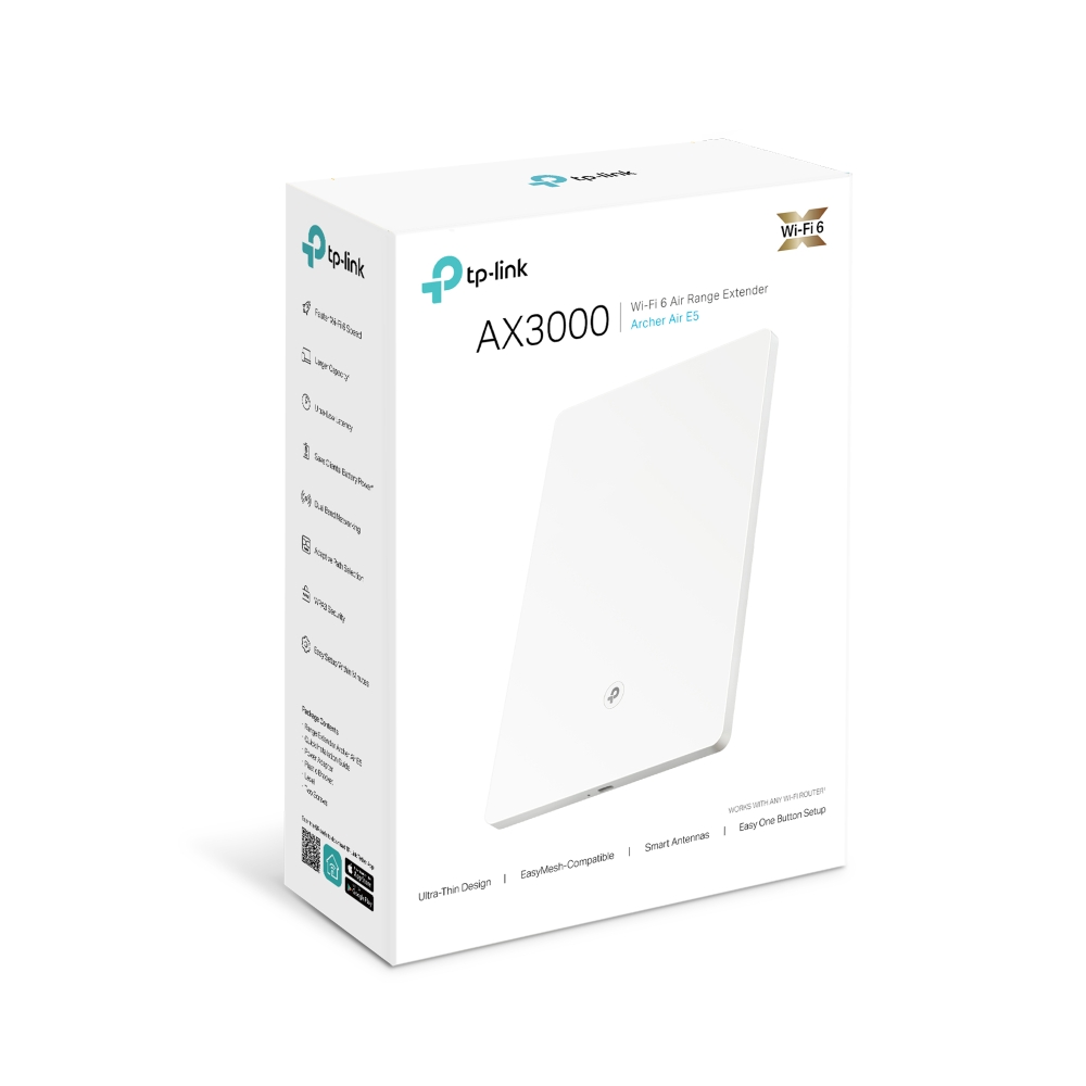 TP-Link Archer Air E5 AX3000 雙頻 WiFi 6 Air 訊號延伸器