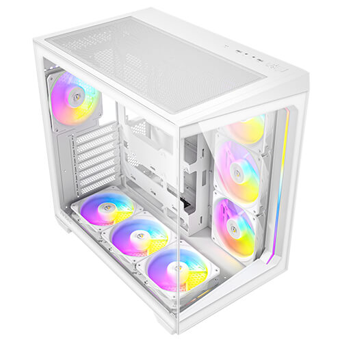 Antec Constellation Series Mid-Tower E-ATX 機箱(C5-白色-ARGB)